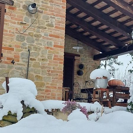 Casale San Martino Agriturismo Bio Sant'Angelo in Pontano ภายนอก รูปภาพ