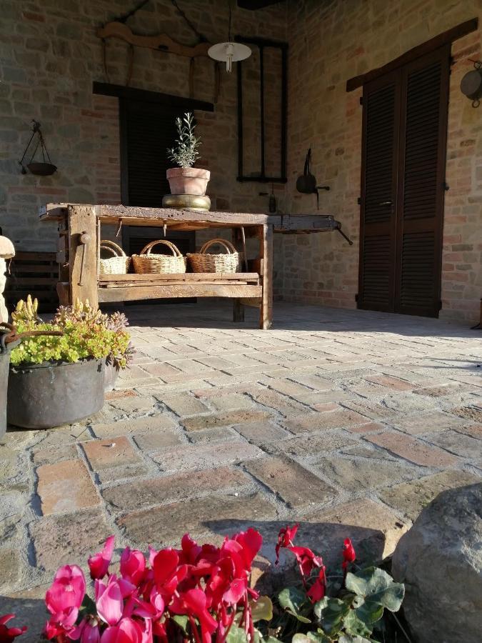 Casale San Martino Agriturismo Bio Sant'Angelo in Pontano ภายนอก รูปภาพ