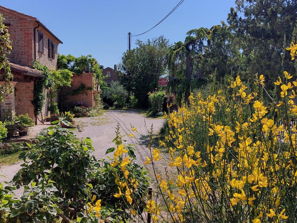 Casale San Martino Agriturismo Bio Sant'Angelo in Pontano ภายนอก รูปภาพ