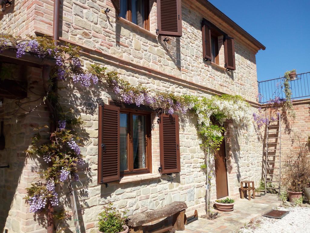 Casale San Martino Agriturismo Bio Sant'Angelo in Pontano ภายนอก รูปภาพ